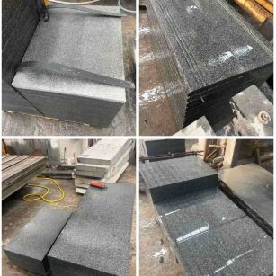 河南 芝麻黑地铺石材
