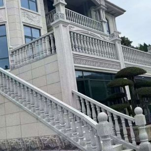 河南 芝麻白别墅，栏杆