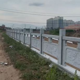 河南 石材河道栏杆