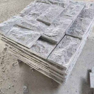 河南 芝麻白蘑菇石、自然面