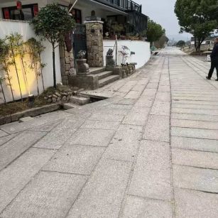 河南仿古石铺装效果
