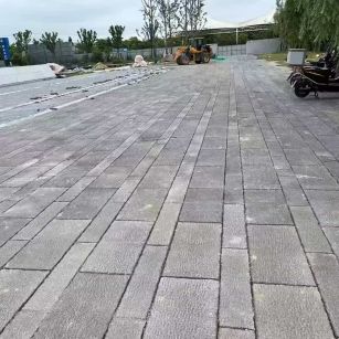 河南仿古石铺装效果