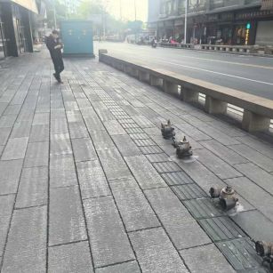 河南仿古石铺装效果