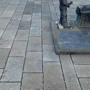 河南仿古石铺装效果