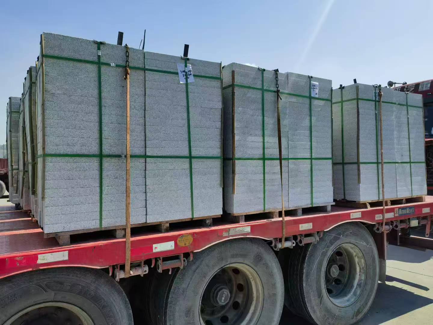 河南 芝麻白花岗岩地铺石