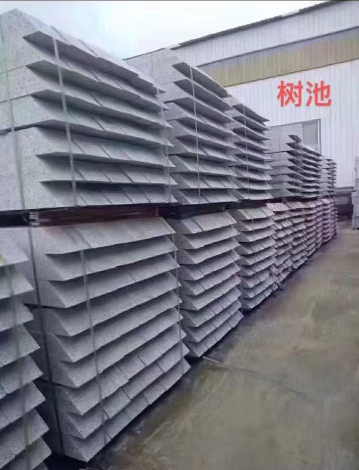 河南 芝麻灰切头树池